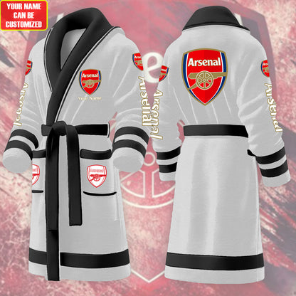 Personalized ASN Fleece Bathrobe