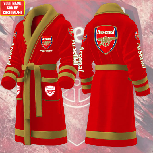 Personalized ASN Fleece Bathrobe