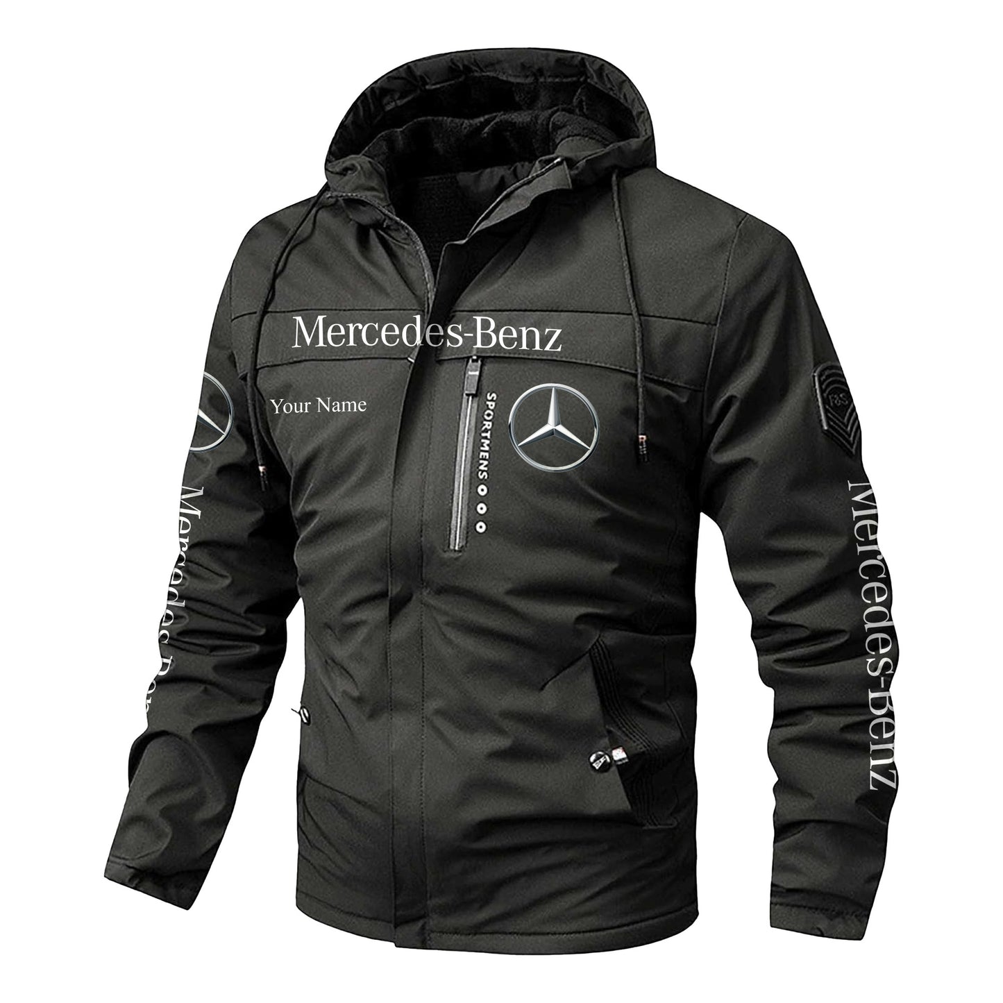 Personalized Merc 3D Windproof Jacket