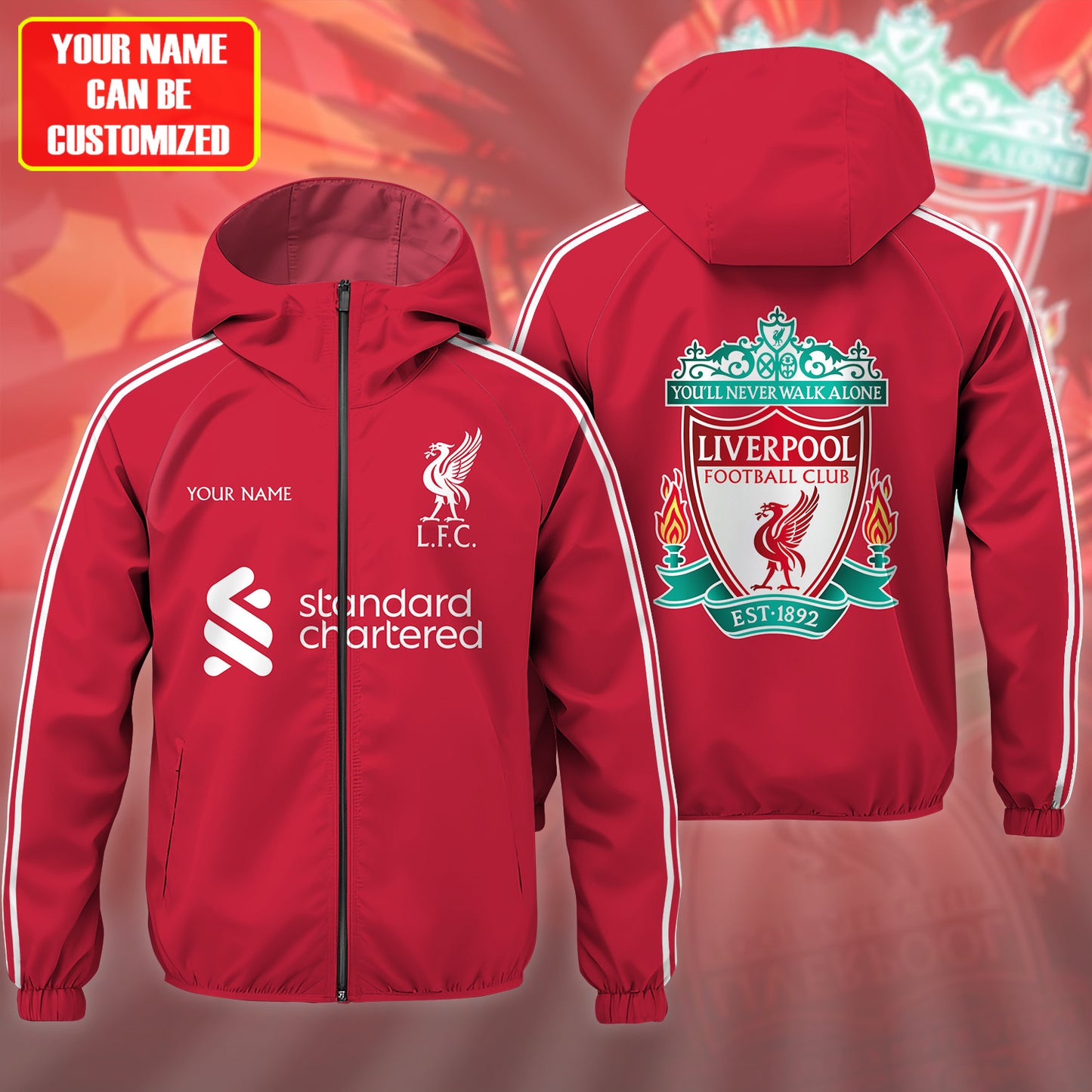 Personalized LVP 25/26 Windproof Rush Jacket