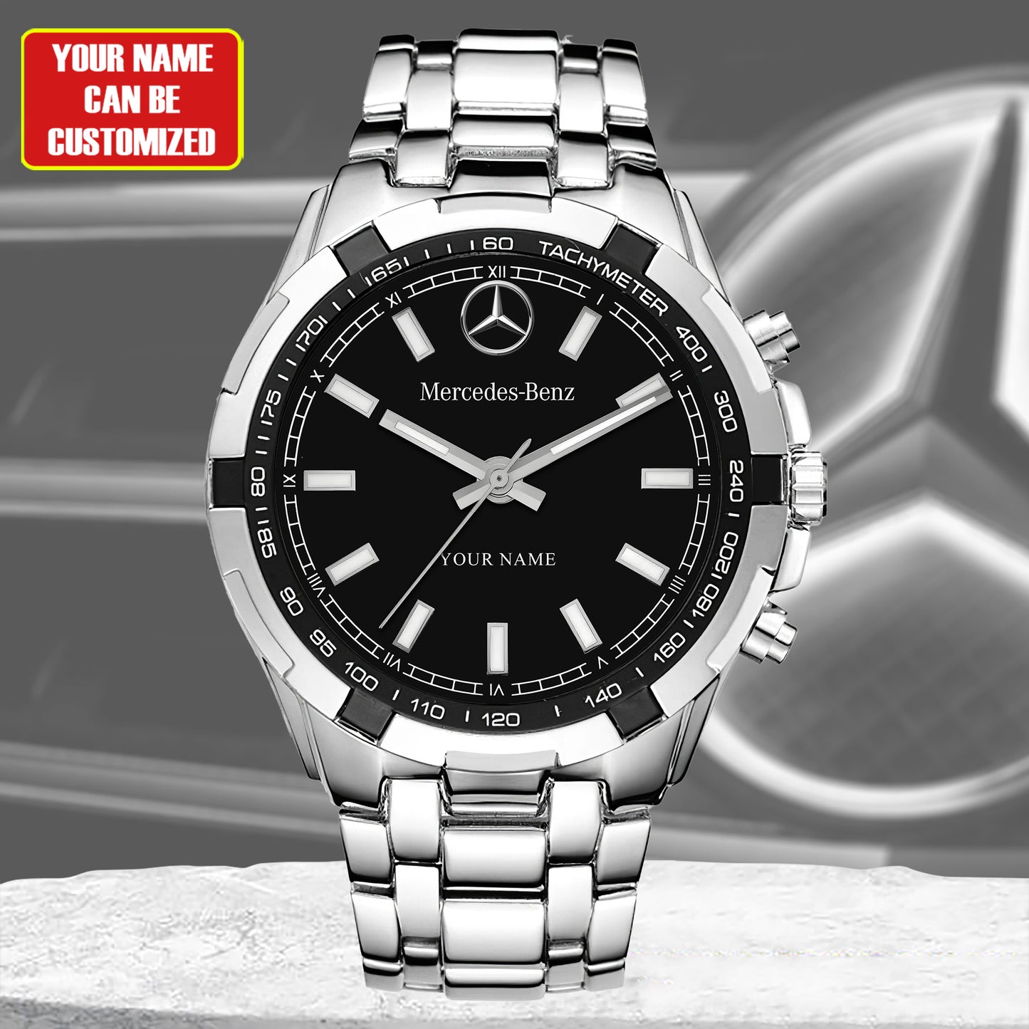 Personalized Merc Luxury Alloy Quartz Watch