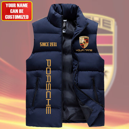 Pors Tear Sleeveless Windproof Puffer Jacket Q131001