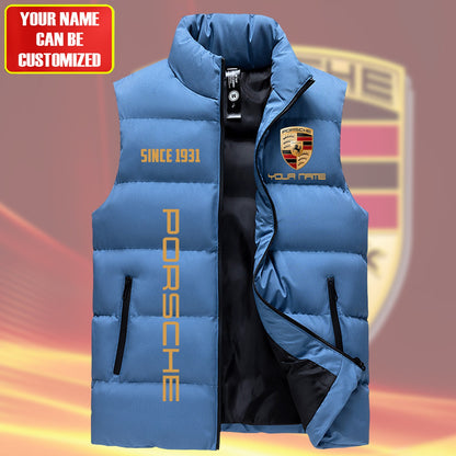 Pors Tear Sleeveless Windproof Puffer Jacket Q131001