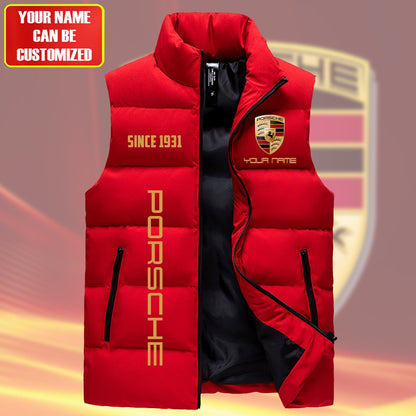 Pors Tear Sleeveless Windproof Puffer Jacket Q131001