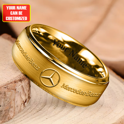 Personalized Merc Luxury Alloy Ring