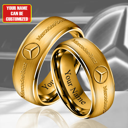Personalized Merc Luxury Alloy Ring