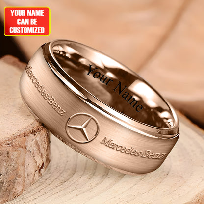 Personalized Merc Luxury Alloy Ring