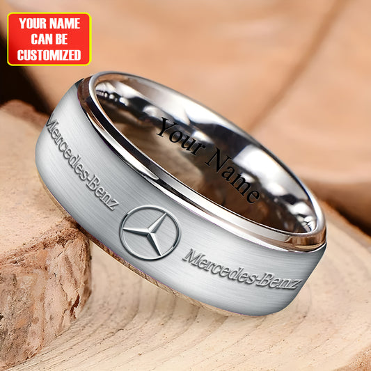 Personalized Merc Luxury Alloy Ring