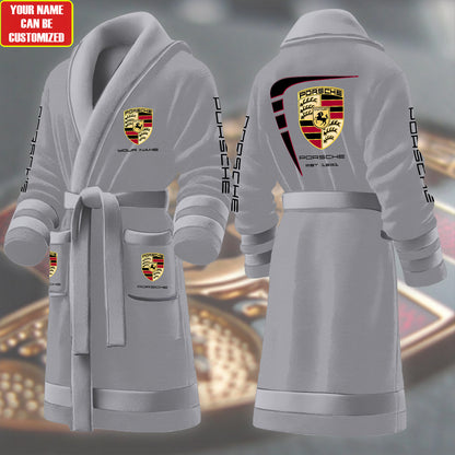 Personalized Pors 1931 Fleece Bathrobe P151003