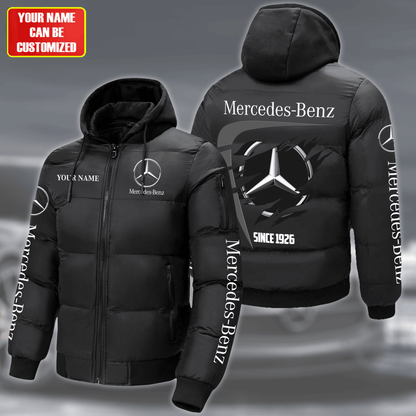 Personalized Merc EST 1926 Puffer Thermal Sport Warm Jacket