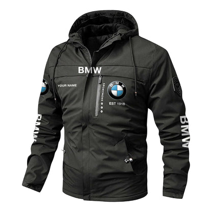 Personalized BW 3D Windproof Jacket