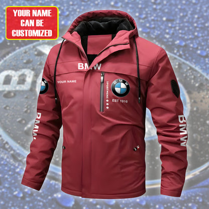Personalized BW 3D Windproof Jacket