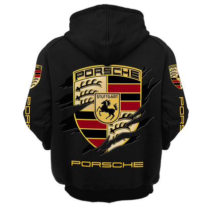 Personalized Pors Tear Retro Cotton Hoodie