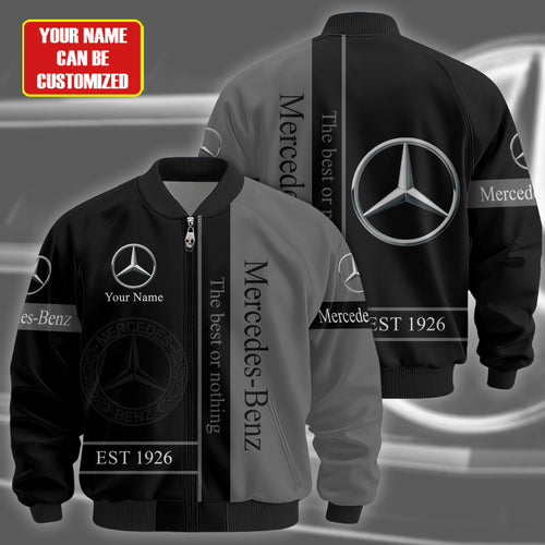 Personalized Merc Vintage Printed Bomber Jacket P161002