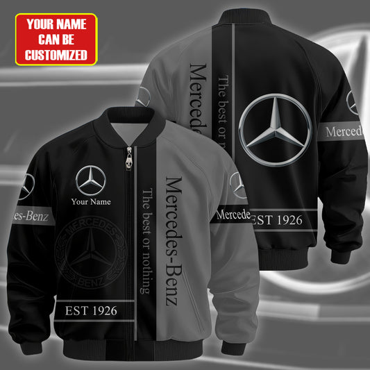Personalized Merc Vintage Printed Bomber Jacket P161002