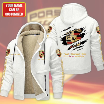 Personalized Pors Fleece 3D Unisex Hooded Jacket