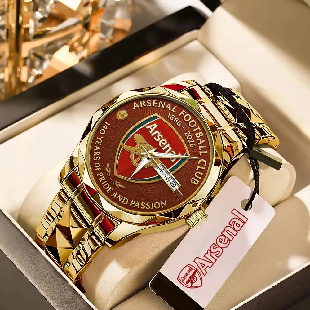 Arsenal 140 Years Alloy Charley Watch