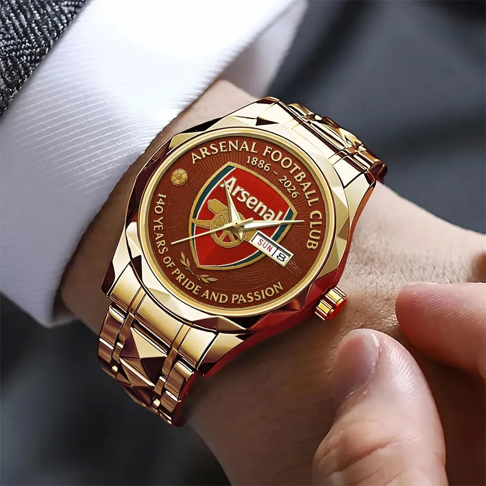 Arsenal 140 Years Alloy Charley Watch