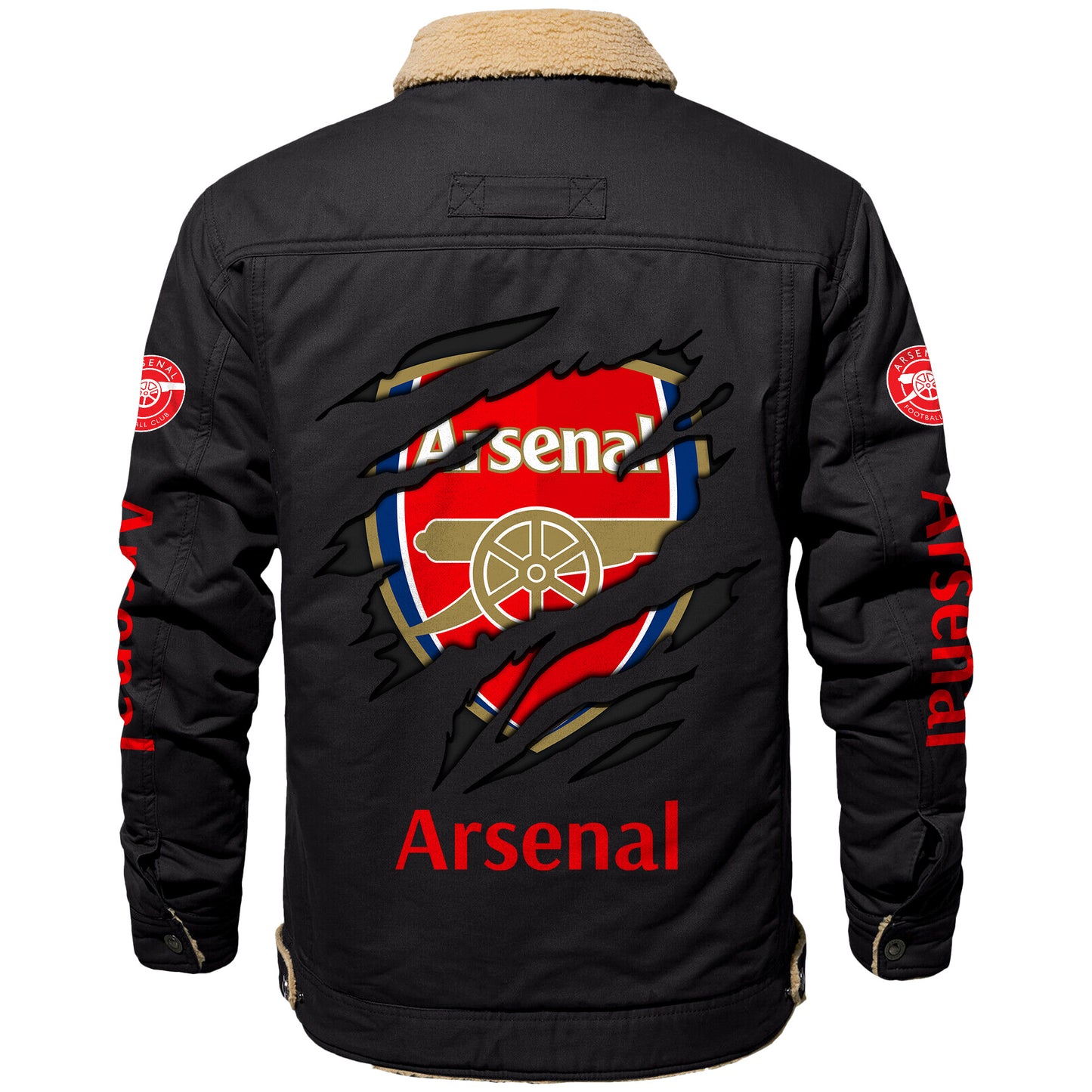 Personalized ASN Fleece Thermal Cotton Jacket Q221001