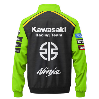 Personalized KW SBK Team Zipper Stand Collar Jacket