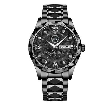 Personalized Merc Gem Luxury Alloy Charley Watch