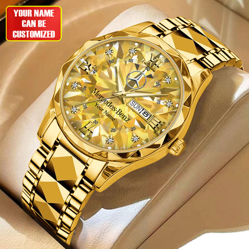 Personalized Merc Gem Luxury Alloy Charley Watch