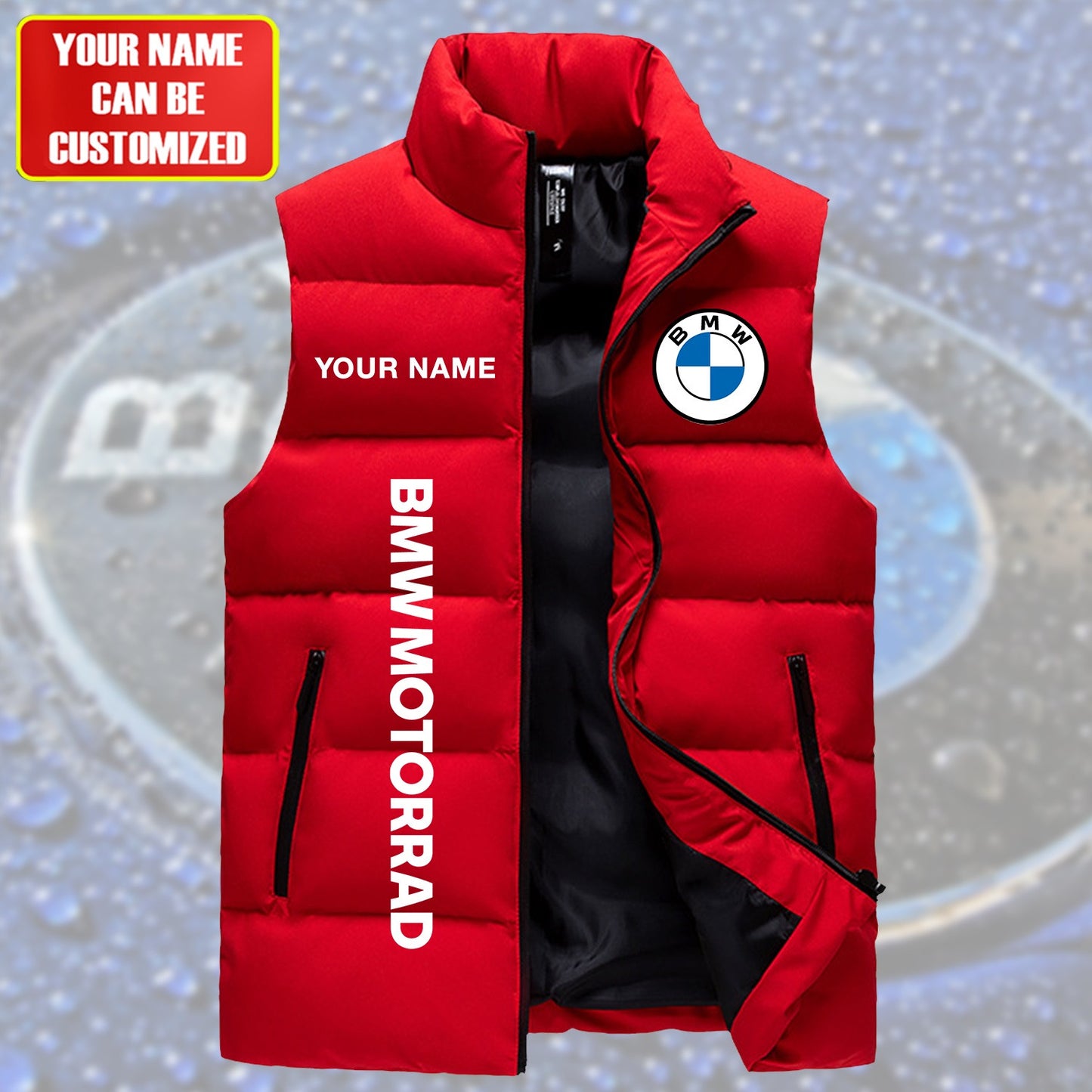 BW Motorrad Sleeveless Windproof Puffer Jacket Q241004