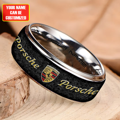 Personalized Pors Gem Luxury Alloy Ring