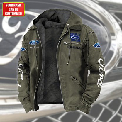 Personalized Frd F150 Fur lining Paddle Jacket