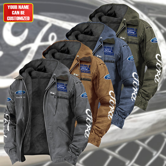 Personalized Frd F150 Fur lining Paddle Jacket