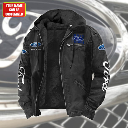 Personalized Frd F150 Fur lining Paddle Jacket