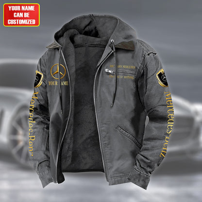 Personalized Merc 100 Years Fur lining Paddle Jacket