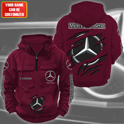 Personalized Merc Est 1926 Retro Cotton Hoodie