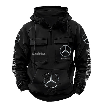 Personalized Merc Est 1926 Retro Cotton Hoodie