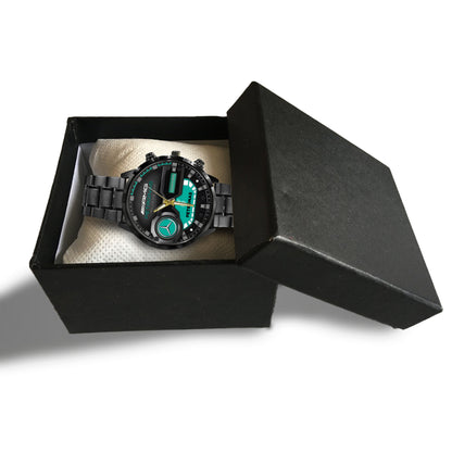 Personalized Merc AMG Petronas Luxury Stainless Steel Watch