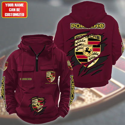 Personalized Pors Est 1931 Retro Cotton Hoodie