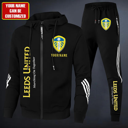 Personalized L.U Zip-Hoodie Sweatpants Set