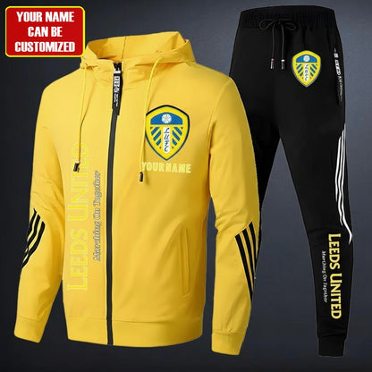 Personalized L.U Zip-Hoodie Sweatpants Set
