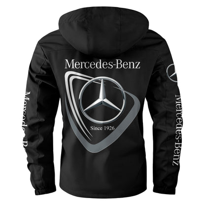 Personalized Merc EST 1926 Windbreaker Hooded Jacket