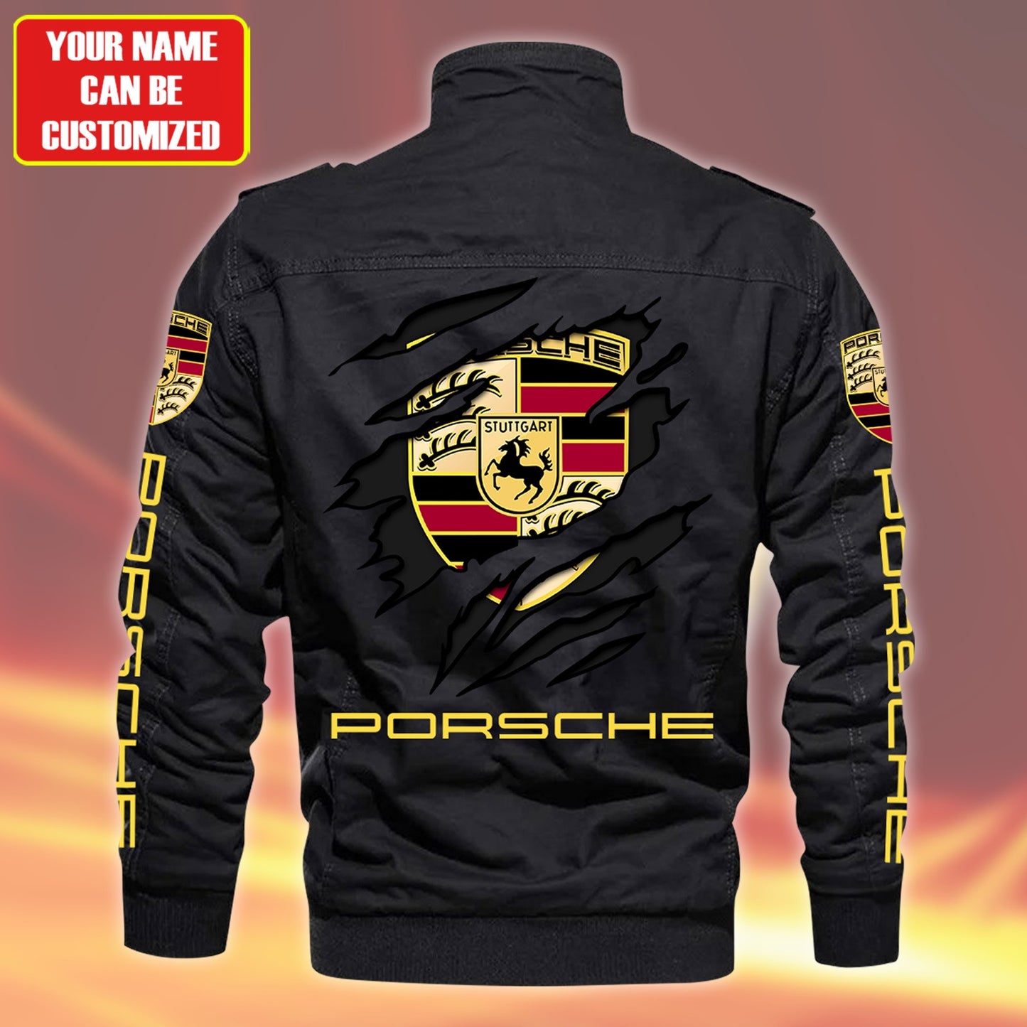 Personalized Pors Windbreaker Fleece Jacket