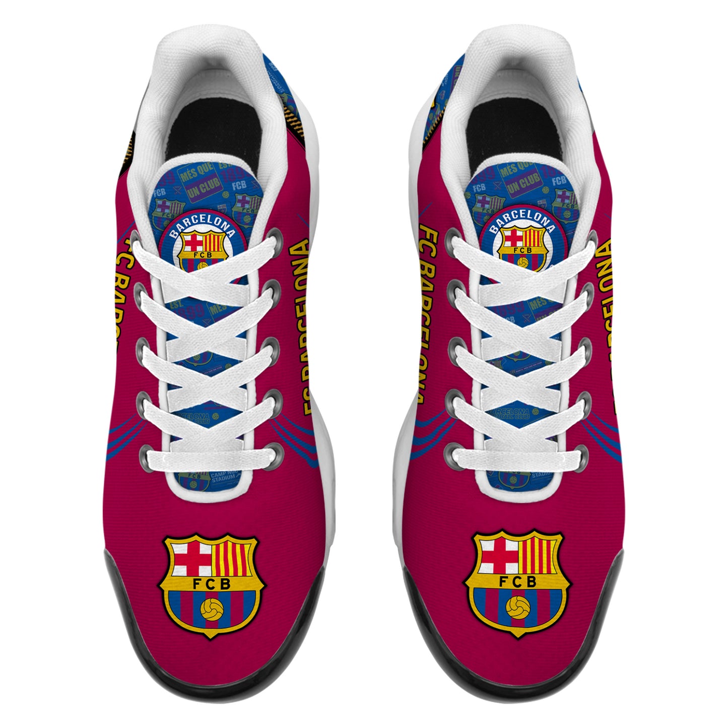Personalized Barca FC Sport Air Cushion Sneaker V3