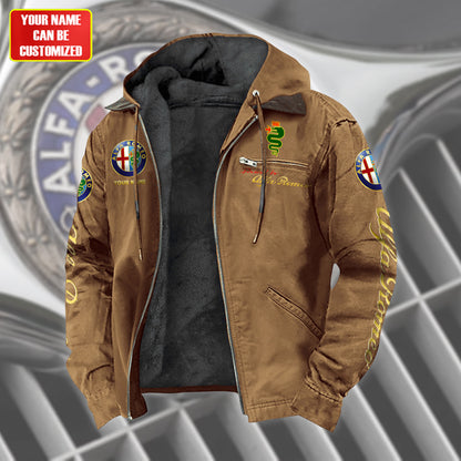 Personalized AR Fur lining Paddle Jacket