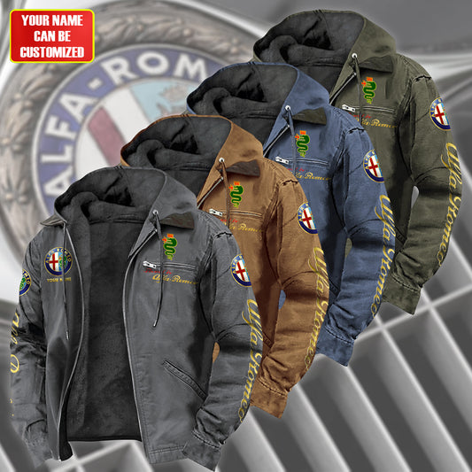 Personalized AR Fur lining Paddle Jacket