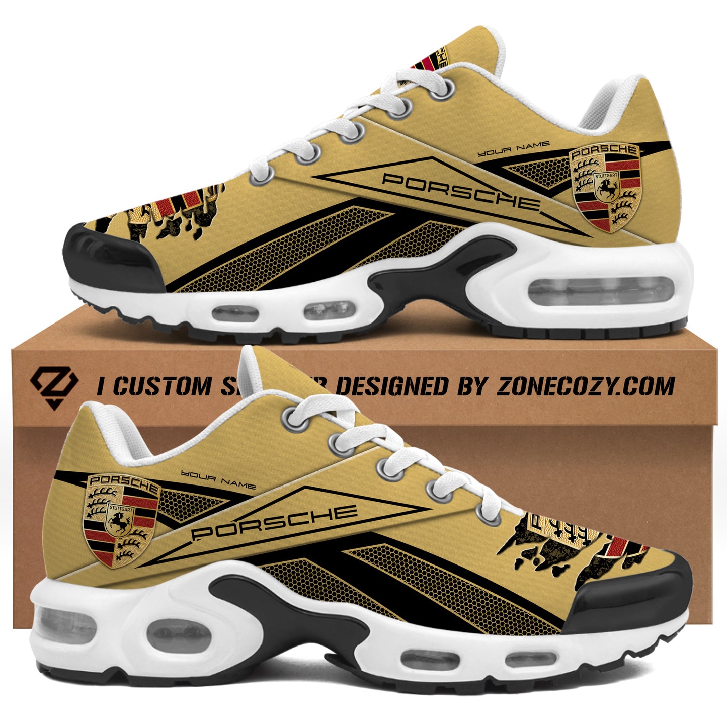 Personalized Pors Sport Air Cushion Sneaker