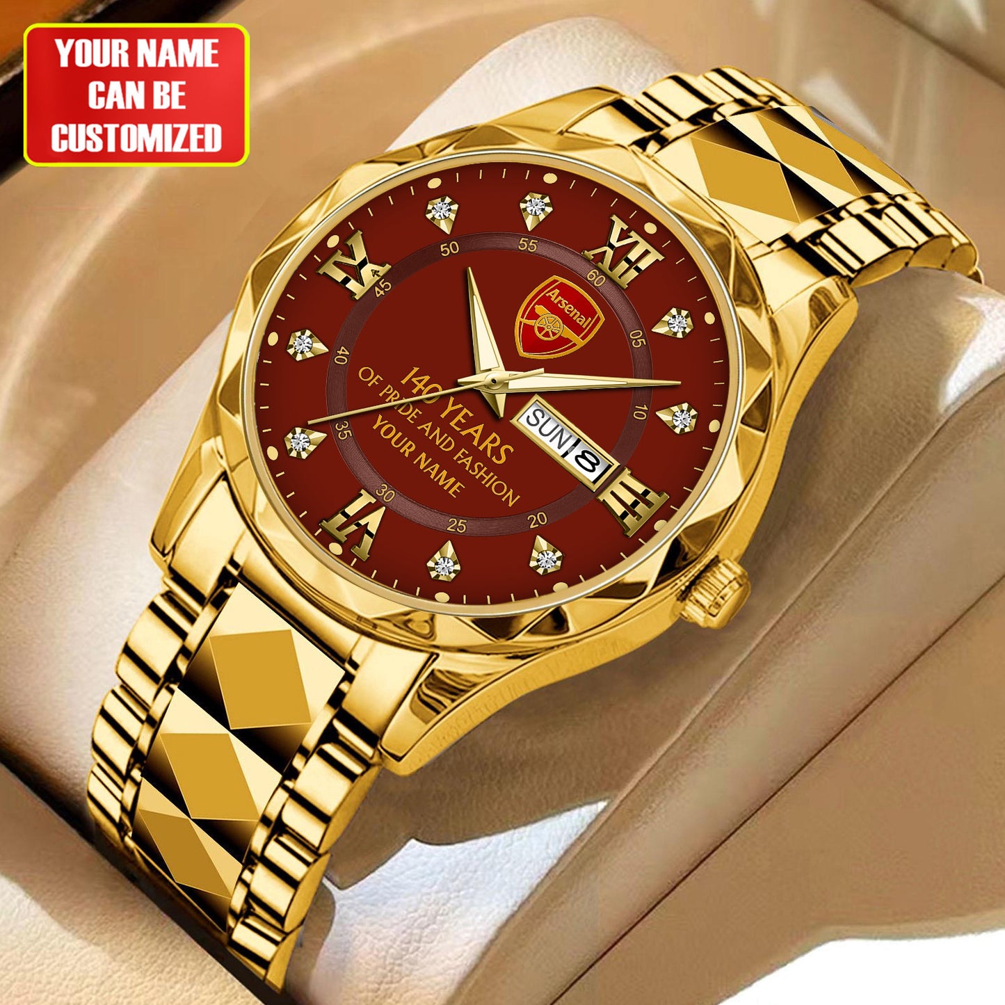 Personalized ASN 140 Years Alloy Charley Watch