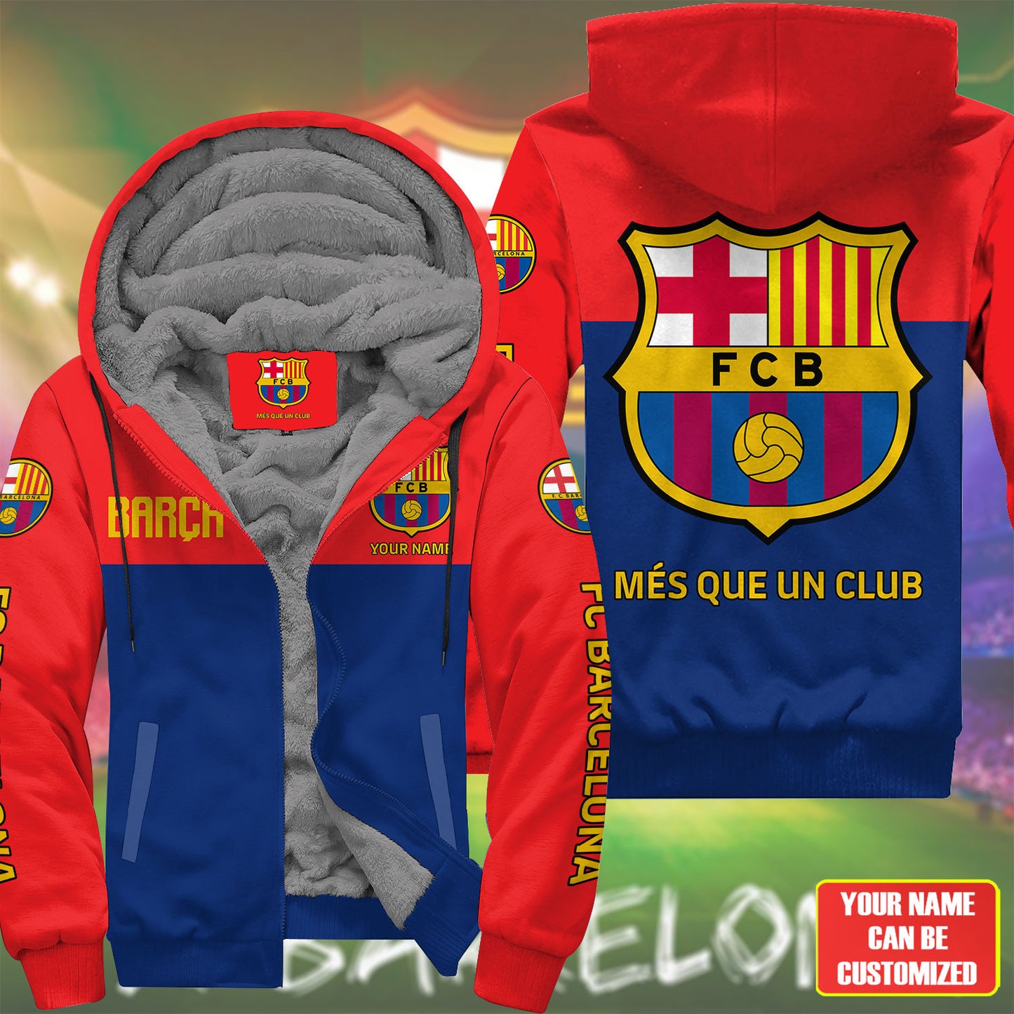 Personalized Barca FC Printed Unisex Shirt