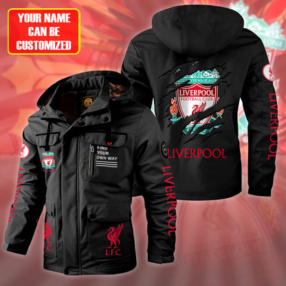 Personalized LVP Windbreaker Hooded Jacket Q041102