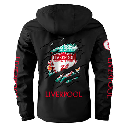 Personalized LVP Windbreaker Hooded Jacket Q041102