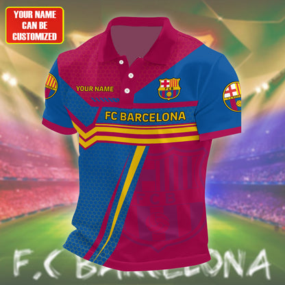 Personalized Barca FC 3D Full Printing Set , Barca FC Shirt , Zipper Polo, Hoodie , Short , Polo , hawaii