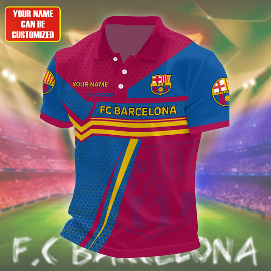 Personalized Barca FC 3D Full Printing Set , Barca FC Shirt , Zipper Polo, Hoodie , Short , Polo , hawaii